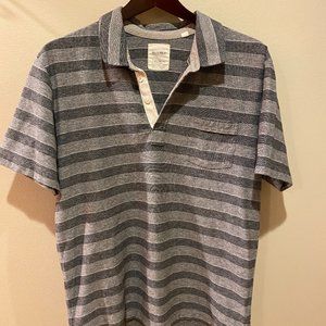 Billy Reid Textured Men's Polo